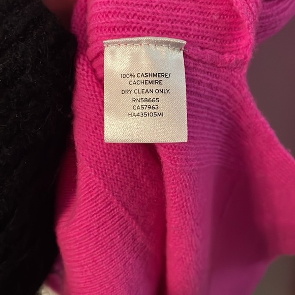 Nordstrom Halogen Women’s Pink 100% Cashmere Sweater Size XS Crewneck Luxury - Picture 3 of 5